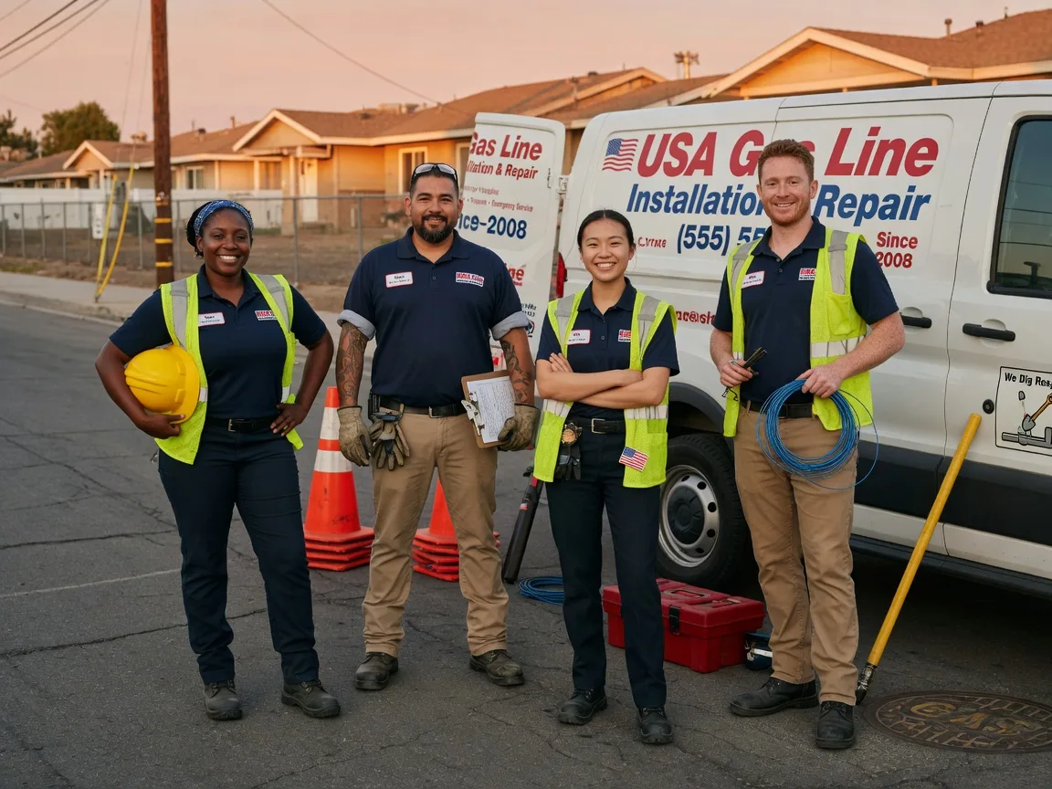 Gas Line Installation company in Sidney, OH